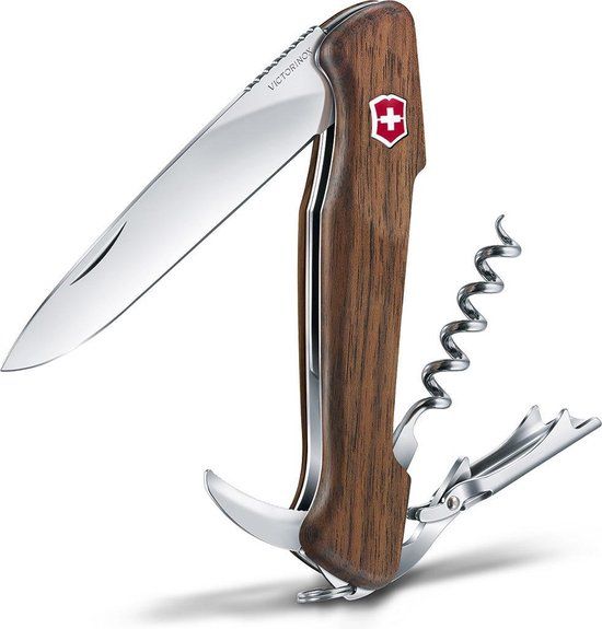 Victorinox WINE MASTER Wood - Zwitsers zakmes - bruin