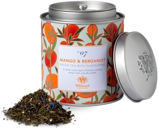 Whittard of Chelsea Groene thee Whittard of Chelsea Thee Discoveries Mango & Bergamot, 100 g