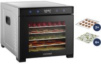Concept SO2000 voedseldroger Zwart, Roestvrijstaal 650 W