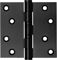 AXA Kogellagerscharnier Zwart 89x89mm RVS*