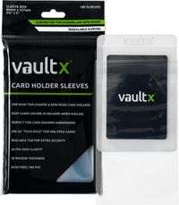 Vault X Kaartenhouderhoezen, Sleeves voor Toploaders en Semi-Rigides - Speelkaartsleeve - 100 Stuks