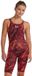 Tyr Avictor 2.0 Helux Open Rug Maillot de compétition 28 Femme Rouge/Orange