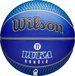 Wilson NBA Player Icon Luka Doncic Outdoor Basketball - Blue - Size 7