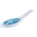 Excelsa Oosterse lepel, 13,2 cm, porselein, blauwe takken