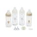 Bebeconfort Physio Air Grow-with-Me Bottle, Babyflessen Set Anti-Colic, 0+ Maanden, Inclusief 4 Keer Flesvoeding, 3 Speenmaten, Fysiologisch Gevormde Speen, Glow-in-the-Dark Design