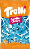 Trolli Blauwe Haaien - zachte fruitgum snoepjes - 1 kg