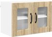 vidaXL Wandkast PORTO Sonoma Eiken 60 x 31 x 40 cm