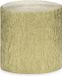 Merkloos / Sans Marque Crêpe papier slingers rol - streamers metallic goud 10 meter (4stuks) - partydeco