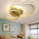 Merkloos Hartvormige Plafondlamp - Kinderkamer Lamp - Geel