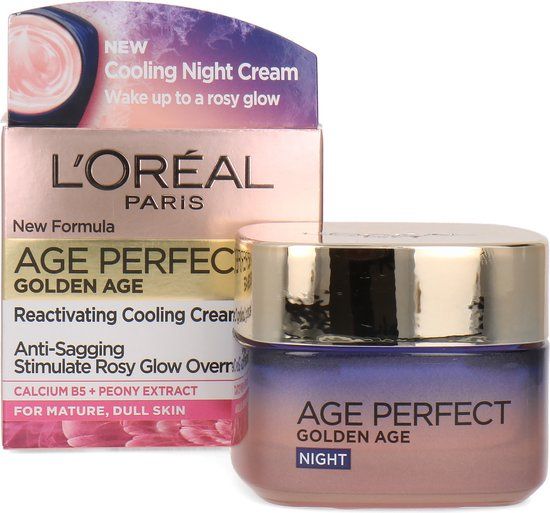 L'Oréal Age Perfect Golden Age Reactivating Cooling Nachtcrème 50ml