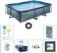 EXIT Toys EXIT Rechthoekig Stone Frame Zwembad - 300 x 200 x 65 cm