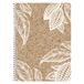 Clairefontaine 83544C - Genaaid notitieboek - cacaoschaalpapier kaft - A4 21x29,7cm - 148 gelinieerde pagina's met marge - 90g ivoor papier - Jeans&Cocoa Collectie - 3 Visuals -willekeurige levering