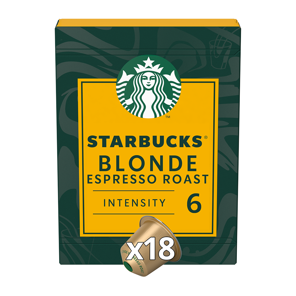 Starbucks Blonde Espresso Roast - 18 koffiecups