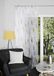41462 Paolo 41462 plooibandsjaal, transparant, bedrukt | (geel, 145 x 140 cm)