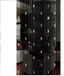 Perles noires pour la décoration de portes et fenêtres