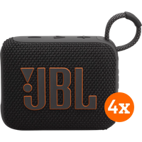 JBL Go 4 - 4-pack - Zwart