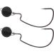 Spro Freestyle Rigged Bottom Jigs #3/0 3g Black
