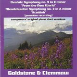 Outhere Goldstone & Clemmow - Dvorak, Mendelssohn: Symphonies For (CD)