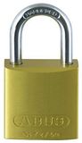 ABUS Hangslot 72/40 Titalium - Lichtgewicht Aluminium, Hoge Corrosie | Veiligheidsniveau 6, gehard stalen beugel met Nano Protect coating, automatische vergrendeling, inclusief 2 sleutels, geel
