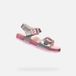 GEOX ADRIEL TIENERS Sandale - ARGENT/ROSE - Taille 37