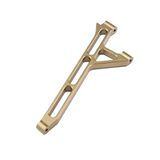 TEAM LOSI RACING voorste chassis steun, aluminium, hard geanodiseerd: 5T, 5B