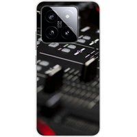 Xiaomi Bedrukt siliconen hoesje compatibel met Xiaomi 14 Pro Dj mixer