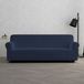 MB HOME BASIC Rekbare bankhoes Dahlia, donkerblauw, 3 plekken