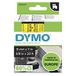 DYMO D1 labels Zwart op Geel 9mm x 7m