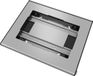 Vogel's PTS 2010 Veiligheidsbehuizing voor Tablets 25,4 cm (10'') Aluminium, Zilver