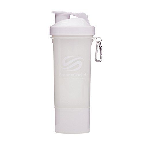 SmartShake Shaker 500 ml Slim Neon Wit