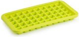 PLASTICFORTE Tray met Cocktail ijsblokjes - 50 vakjes - Kunststof - Groen