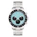 s.Oliver Montre pour homme - Ronde - Argent - 41 mm - Montre en métal avec mouvement à quartz sur le bracelet en acier inoxydable avec boucle déployante - Montre analogique - Étanche 10 ATM