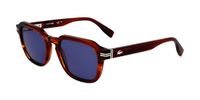 Lacoste L6046S N Bruin Rechthoekig Acetaat Heren Zonnebril