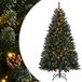vidaXL Sapin de Noël artificiel avec 300 LED - 180 cm