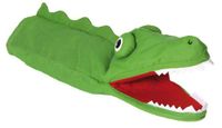 Handpuppe Krokodil: L= 30 cm, aus Stoff, per Stück