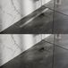 Brauer Douchegoot met Multifunctioneel Rooster en Flens - 110 cm - Rvs Geborsteld