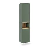 Vicco Viola Hoge kast – 38 x 170 cm met 2 deuren Groen/Kunstzinnig