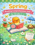 Spring Reading Comprehension Unit for Grades 2–3