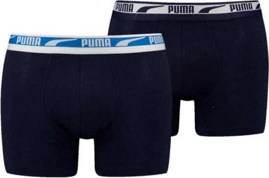 Puma Boxershorts Multi Logo 2-pack - Peacoat - XXL