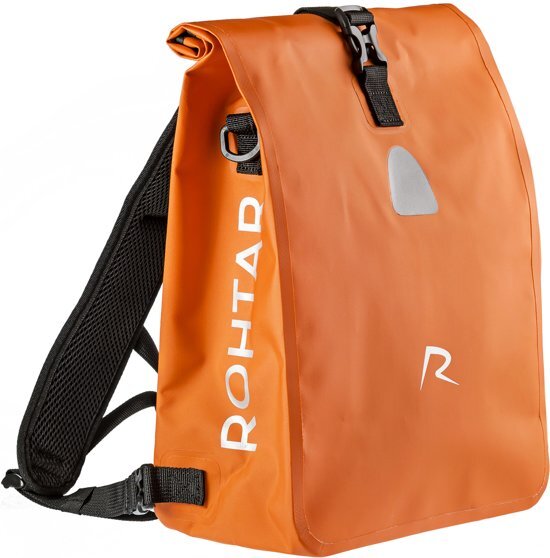 ROHTAR Allround Series - Multifunctionele Fietstas en Rugzak - Waterdicht PVC - Op 3 manieren te dragen - Rood