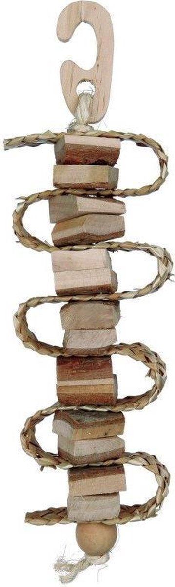 TRIXIE Natural Living Knabbelhout Aan Sisaltouw 21cm