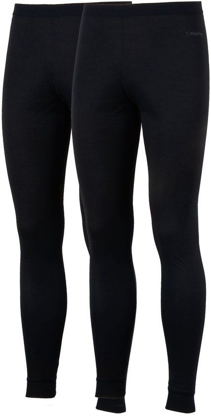 Campri Thermobroek (2-PACK) - Sportbroek - Heren - Maat XL - Zwart