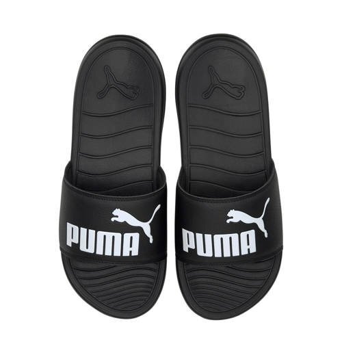 PUMA Popcat 20 badslippers zwart/wit