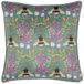 Wylder Nature Huis van Bloei Zinnia Bee Herhaal Polyester Gevuld Kussen