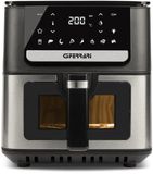 G3 Ferrari Friggisano Airfryer 6.5L – 1700W – Digitale Hetelucht Friteuse – 8 Programma’s – Timer & Startuitstel – 40-200°C – Dubbel Niveau – Voor Friet, Kip en Snacks