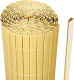 Merkloos / Sans marque Famanu Balkonluifel PVC Windscherm 80x800 cm