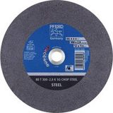 PFERD TOOLS 80 T 300-2,8 K SG CHOP STEEL/25,4 66323070 Disque à tronçonner droit 300 mm 20 pièce(s) Acier trempé, Acier