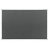 magnetoplan® Textielpaneel type Sp – grijs – L x H 600 x 450 mm
