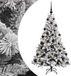 vidaXL Kunstkerstboom met Ballen 120 cm 150 LED's Warmwit