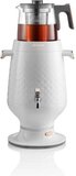 Arzum Ehlikeyf Samovar AR3083-0200 | Wit - Turkse Theemachine - 3.5 + 1.2 liter - Led-indicator - 2200 W